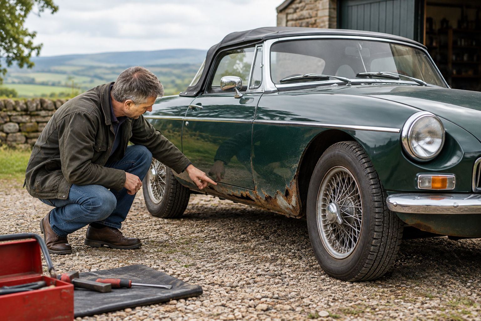 MGB Rust and Bodywork: A Practical Guide to Inspection and Repair